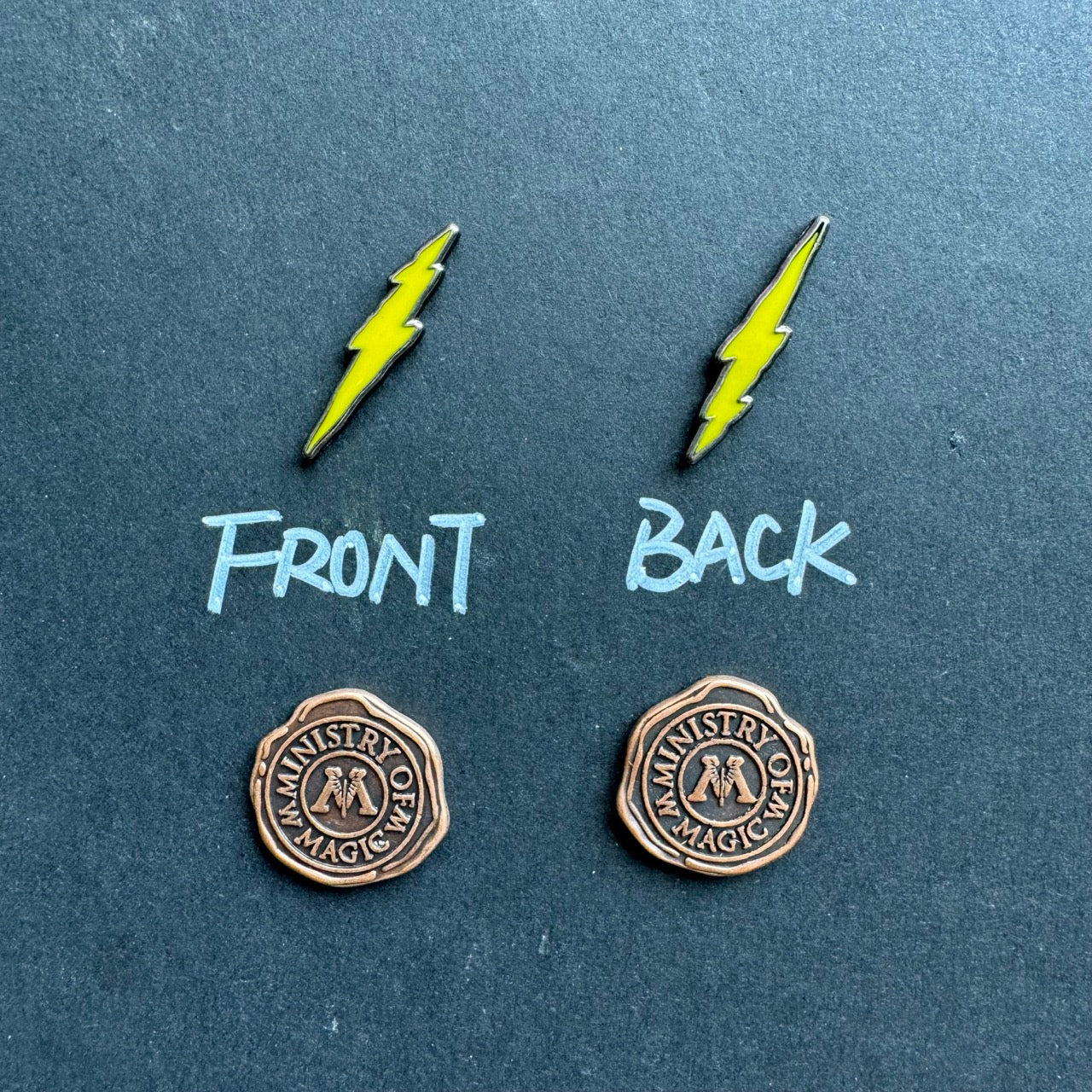 60x Metal Upgrade Tokens for Hogwarts Battle Board Game, Influence Token, Attack Tokens, Double Sided (Mirrored)