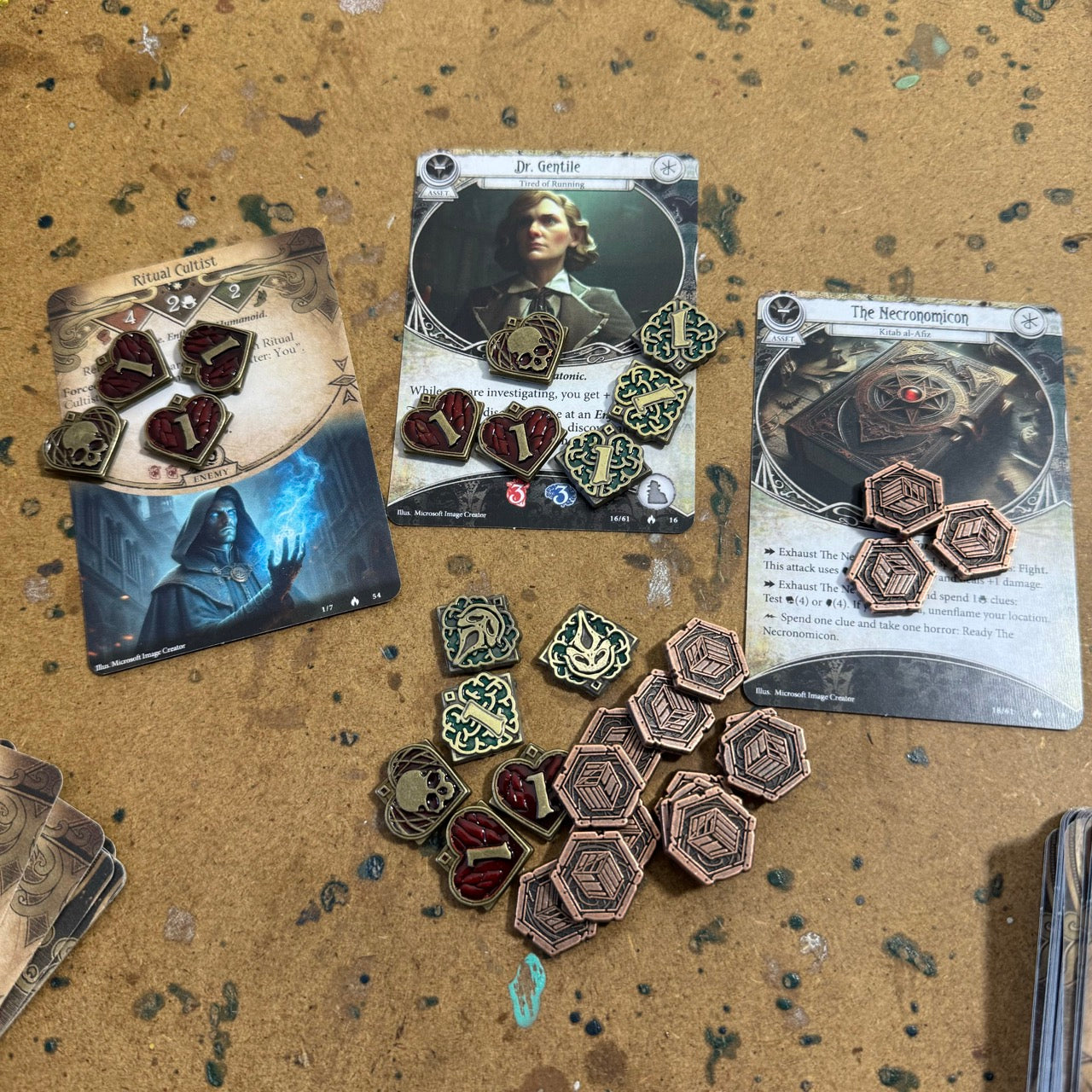 Dark Matter- Scenario Pack (Arkham Horror Fan Made Custom Scenario) - 396 Pcs - Rulebook Available in Digital Format