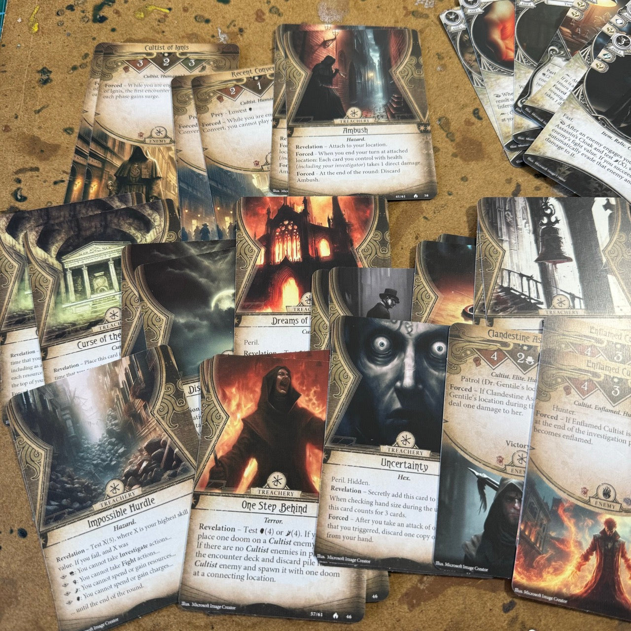 Legions of Fire - Scenario Pack (Fan Made) - 93 Pcs - Rulebook Available in Digital Format