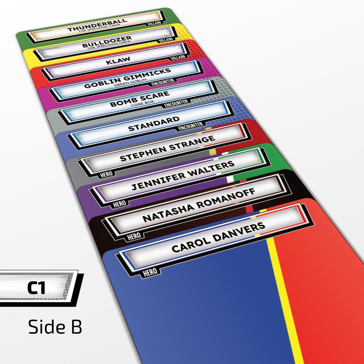 Back Side of Dividers for Core Box & Phase 1 Dividers
