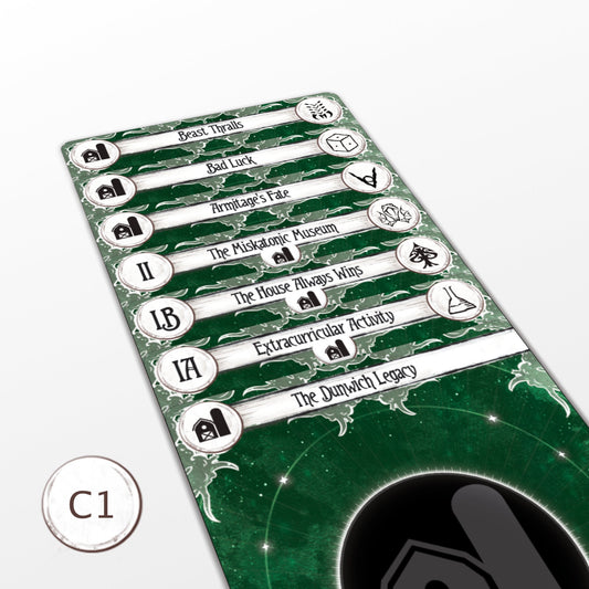 The Dunwich Legacy and Return to Set with Investigators (C1) - Vertical & Horizontal - Arkham Horror LCG Dividers - 39pcs