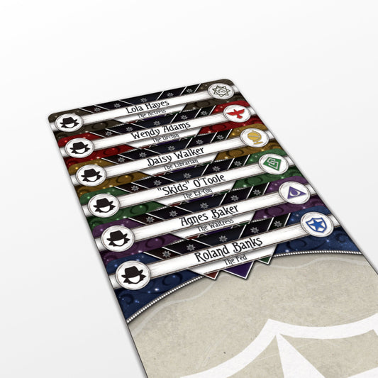 65x All-In Investigator Set - Arkham Horror LCG Dividers (The Drowned City included)