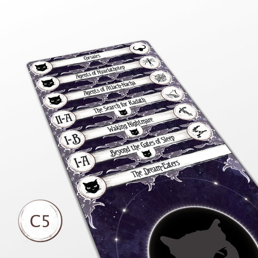 The Dream-Eaters with Investigators (C5)- Arkham Horror LCG Dividers - 26pcs