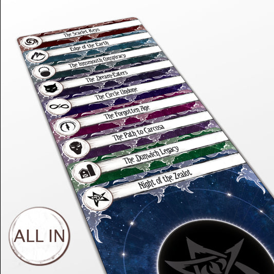 All-In Bundle - Arkham Horror LCG Dividers - Vertical & Horizontal - Phase 0-10 | Investigator Set