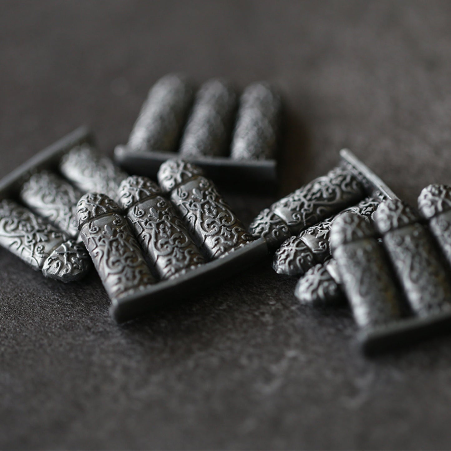 Secrets tokens for Arkham Horror LCG (metal, single-sided, mirrored) Ammo Token Keys Flash Light Stun Tokens