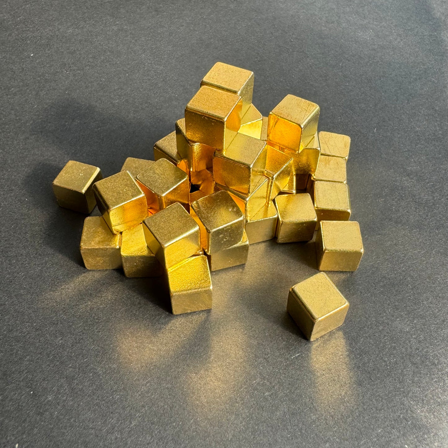 200x Terraforming Mars Resource Cubes, Metal Token Upgrade (in 7mm, 8mm, 10mm)