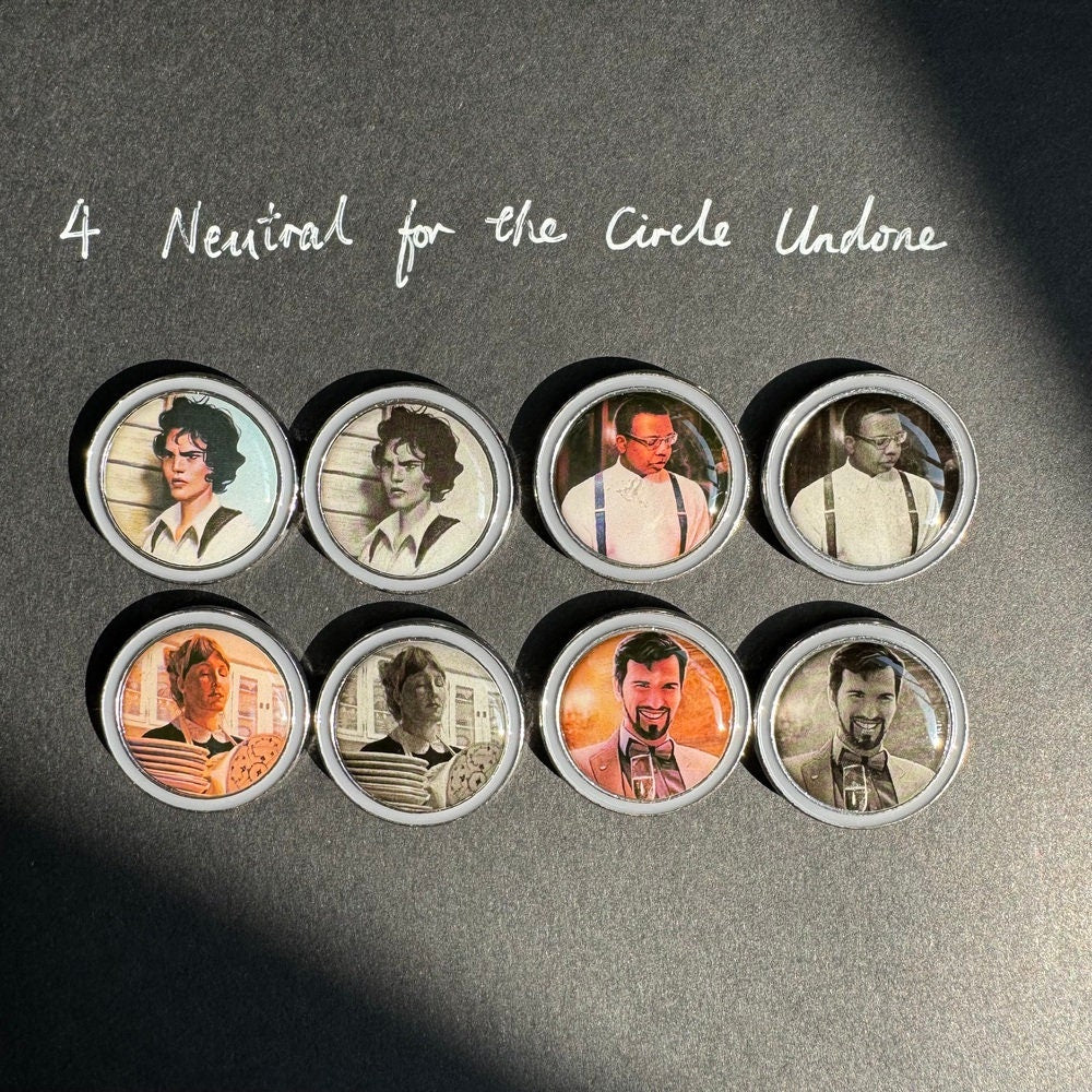 Arkham Horror Standalone Novella and Print & Play Investigators, Circle Undone Neutral, Barkham Horror, Metal Upgrade Tokens (double-sized)