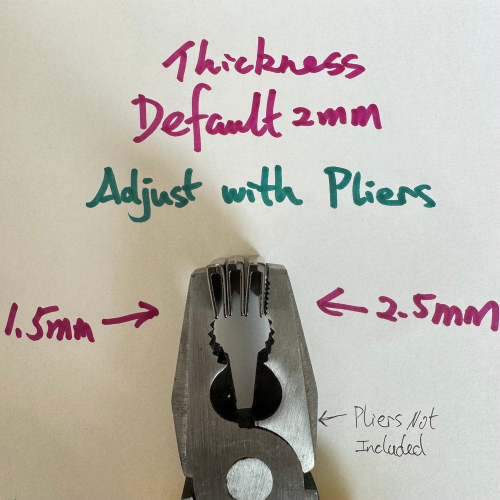 24x Board Game Clips, Metal Book Mark, 2mm thickness