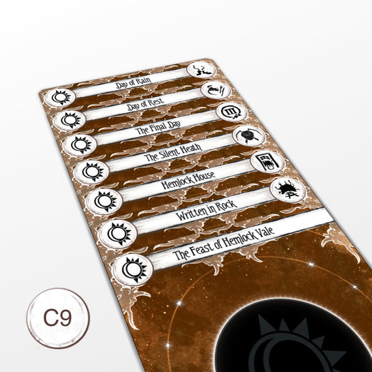 The Feast of Hemlock Vale with Investigators (C9) - Arkham Horror LCG Dividers - 27pcs