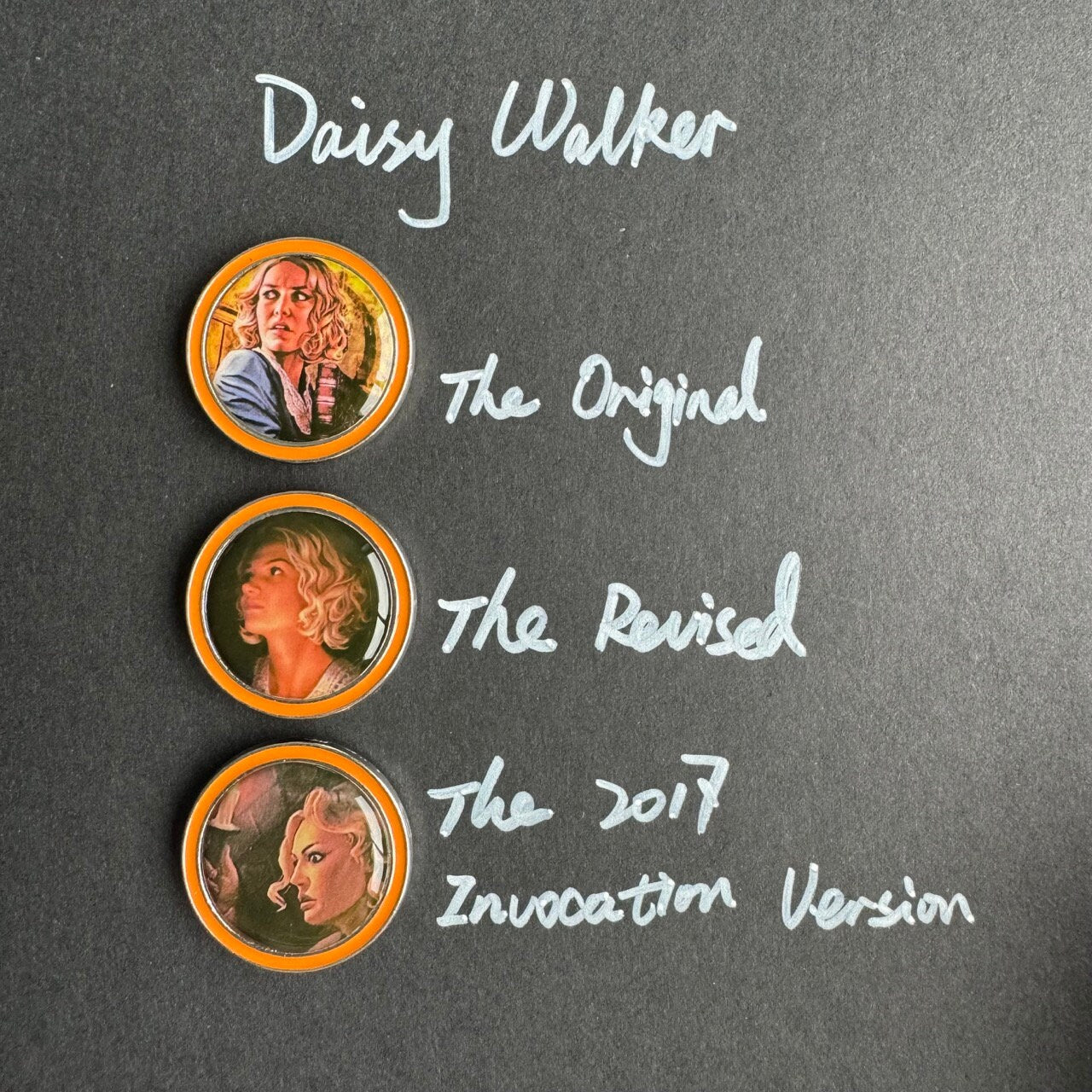 Arkham Horror Standalone Novella and Print & Play Investigators, Circle Undone Neutral, Barkham Horror, Metal Upgrade Tokens (double-sized)