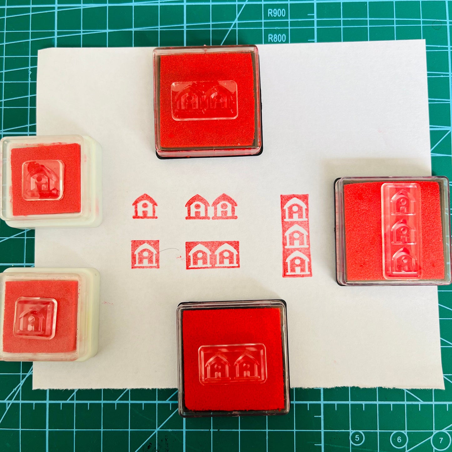 36 Stamps and 36 Ink Pads For Cartographers Board Game Stamp, 5 Unique Monsters Designs Included for Cartographers Heroes