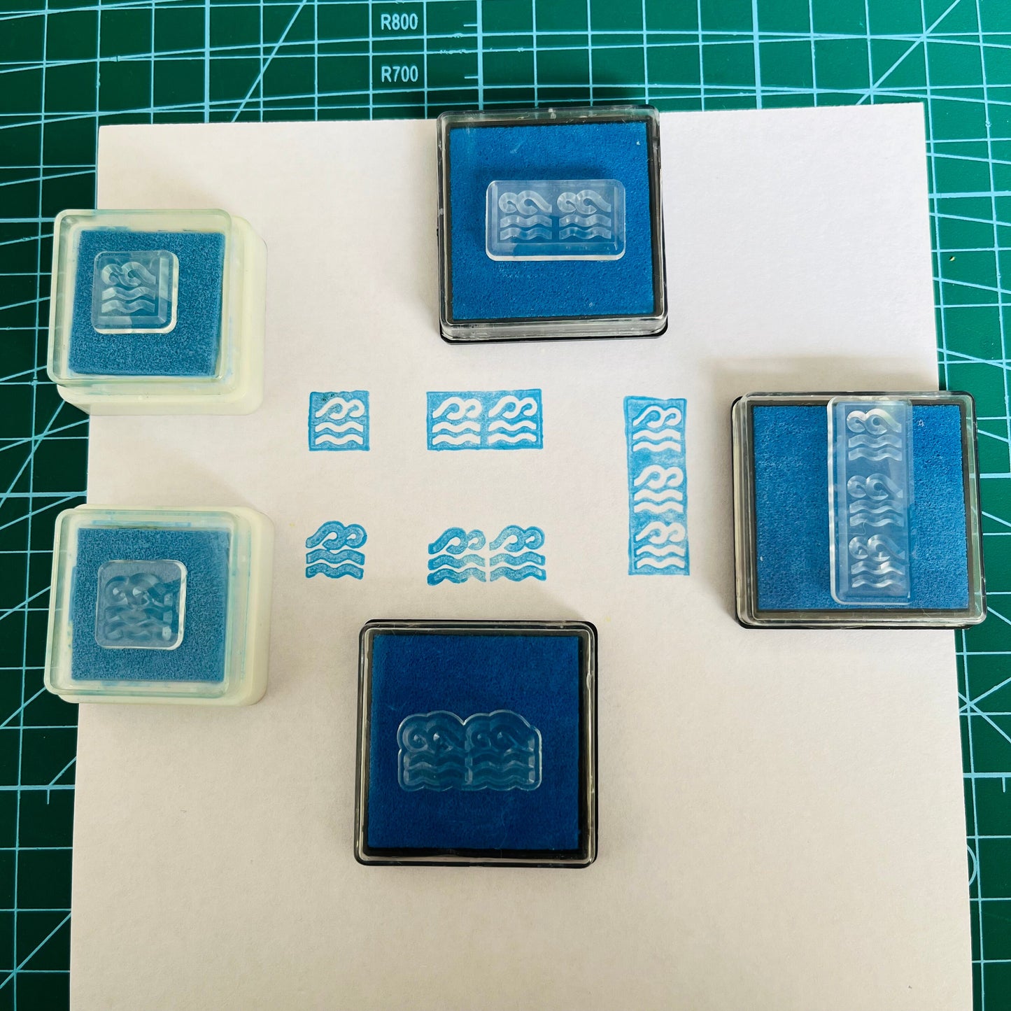36 Stamps and 36 Ink Pads For Cartographers Board Game Stamp, 5 Unique Monsters Designs Included for Cartographers Heroes
