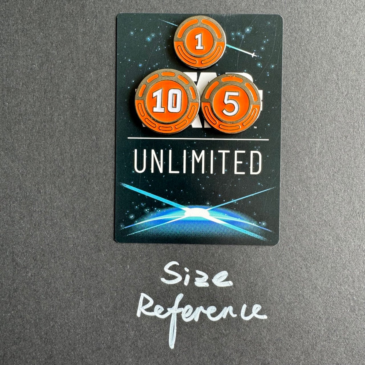 40x Star Wars Unlimited TCG Token Set, Damage Counter, Metal Board Game Upgrade, Double Sided