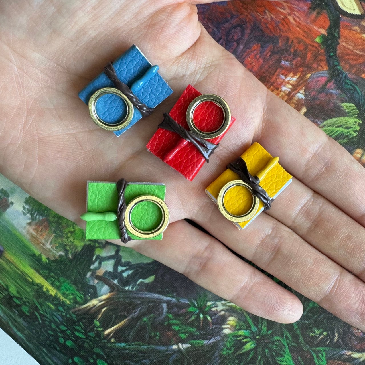 60 Metal Lost Ruins of Arnak Token Upgrade, Gold Coin, Compass and Magnifier, Real Paper Journal Token, Scythe Encounter Tokens