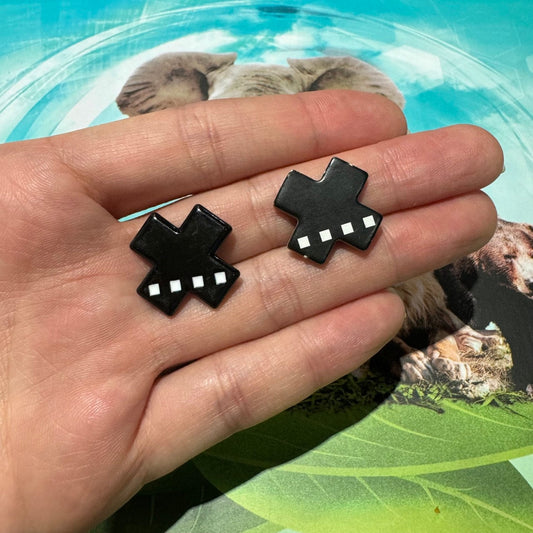 20x Ark Nova X-tokens, Plus Symbol Marker, Metal Board Game Token Upgrade