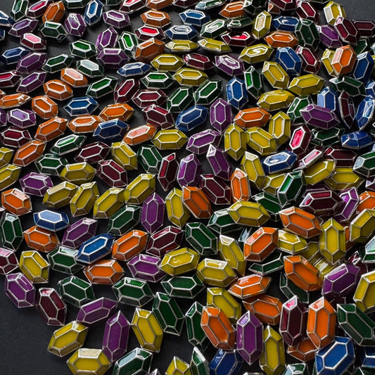 Metal Rupees for The Legend of Zelda with Red Velvet Pouch, Game Props and Tokens