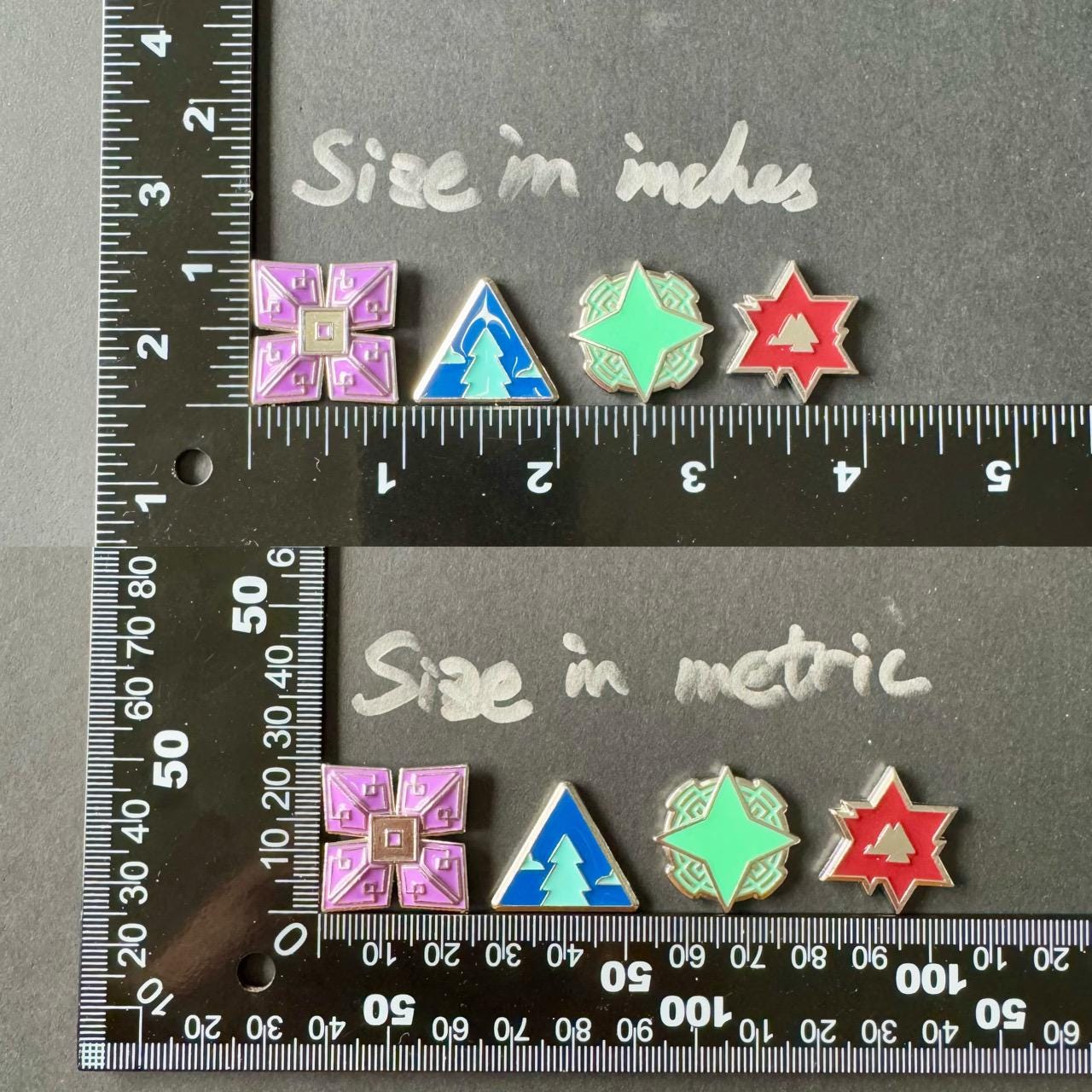 Metal Earthborne Rangers Upgrade Tokens for Board Game, Energy, Harm, General, Progress token, Double-sided