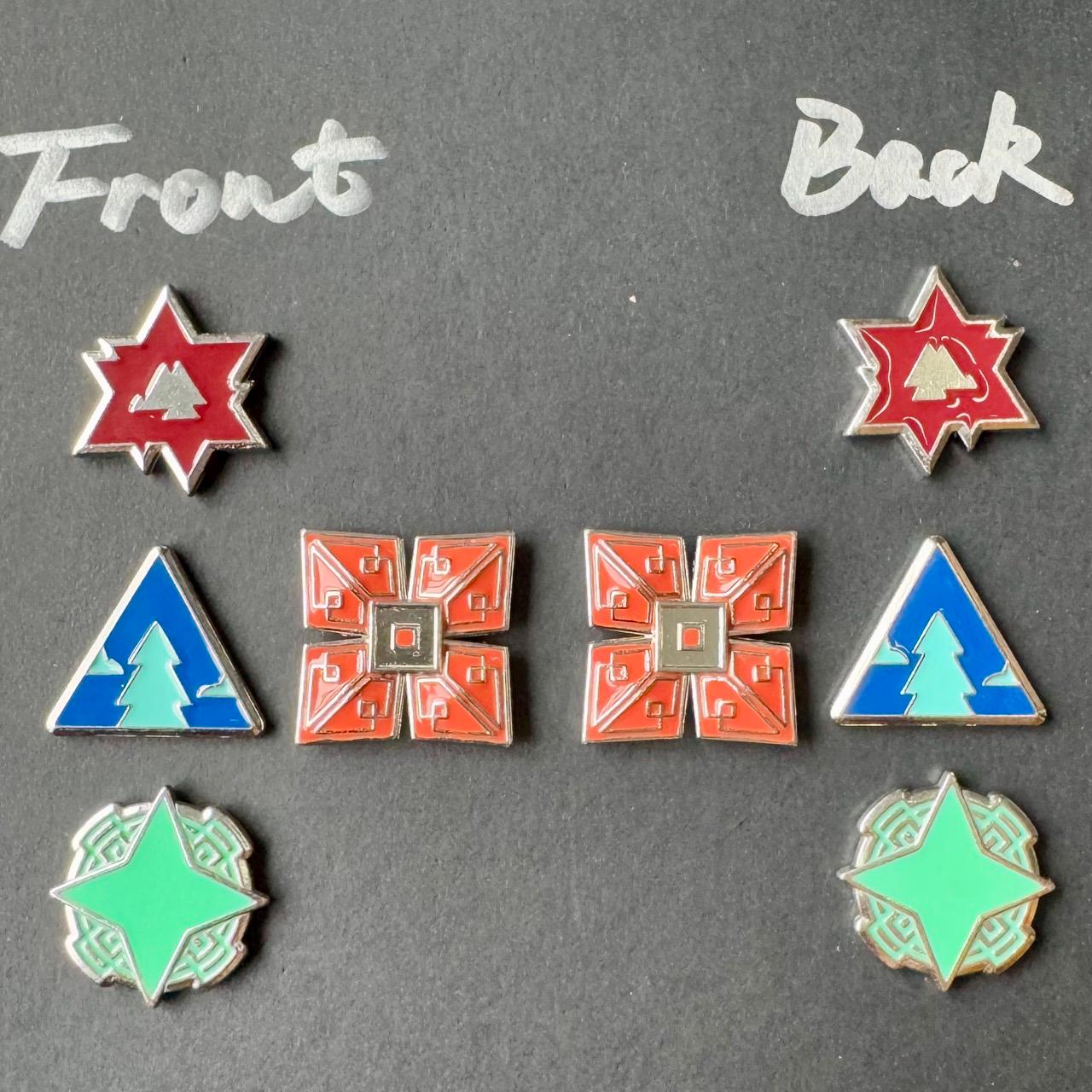 Metal Earthborne Rangers Upgrade Tokens for Board Game, Energy, Harm, General, Progress token, Double-sided