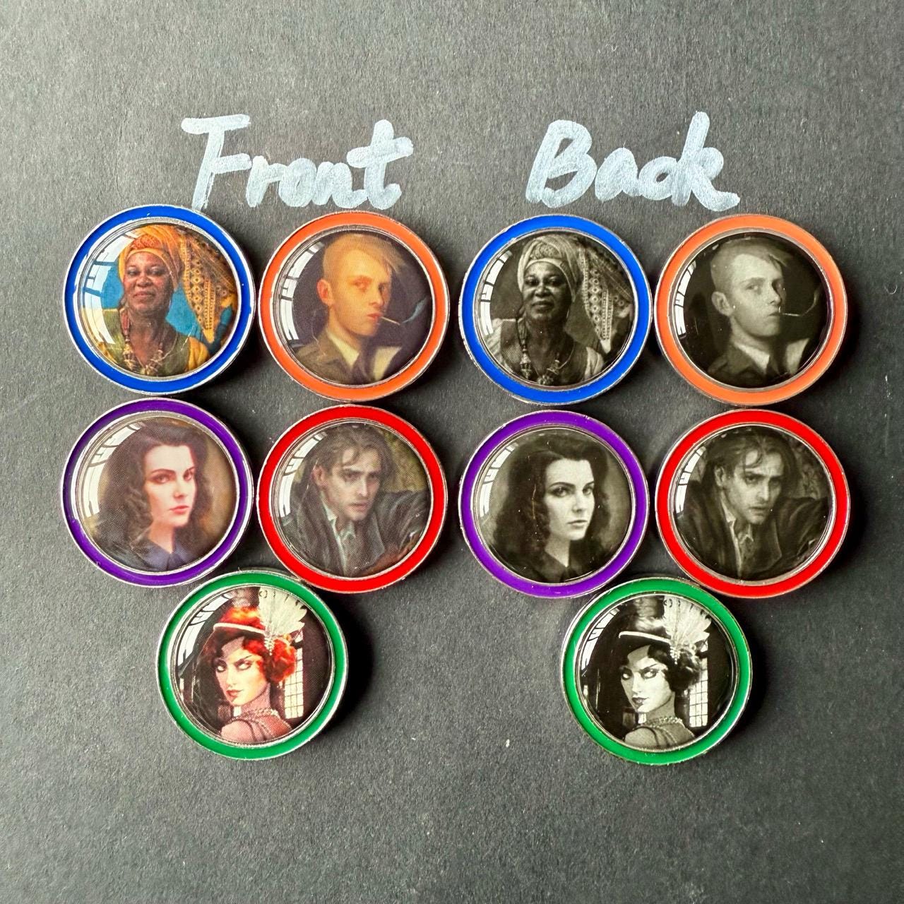 Arkham Horror Print-and-Play, Alt Art, Circle Undone Neutral, Barkham Horror, Scooby Doo, Yithian, Fan-made Investigators, Metal Tokens