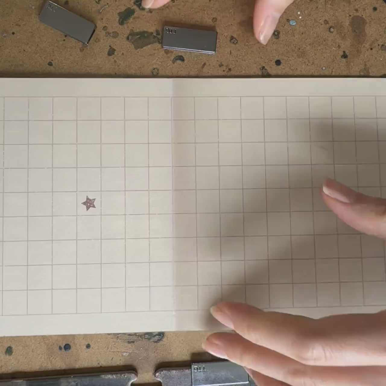 24x Board Game Clips, Metal Book Mark, 2mm thickness