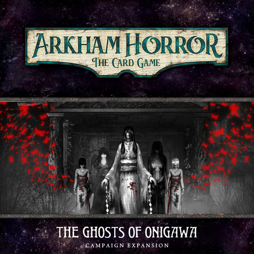 The Ghosts Of Onigawa - Scenario Pack (Arkham Horror Fan Made Custom Campaign) - 635Pcs - Rulebook Available in Digital Format