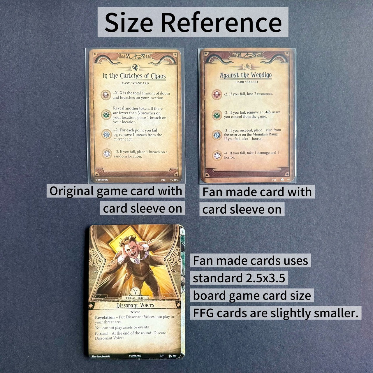 Alice in Wonderland - Scenario Pack (Arkham Horror Fan Made Custom Scenario) -  449Pcs - Rulebook Available in Digital Format