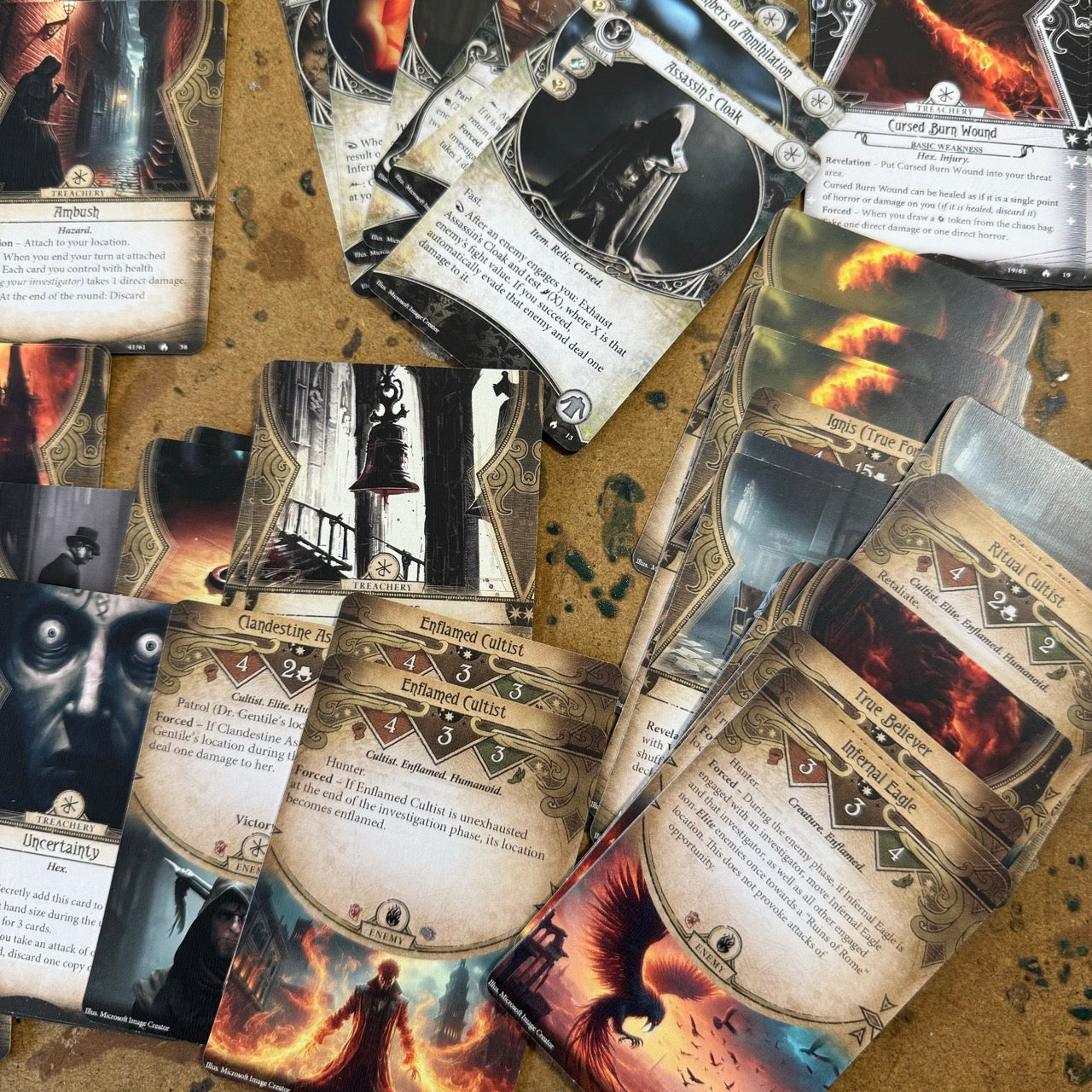 Legions of Fire - Scenario Pack (Fan Made) - 93 Pcs - Rulebook Available in Digital Format