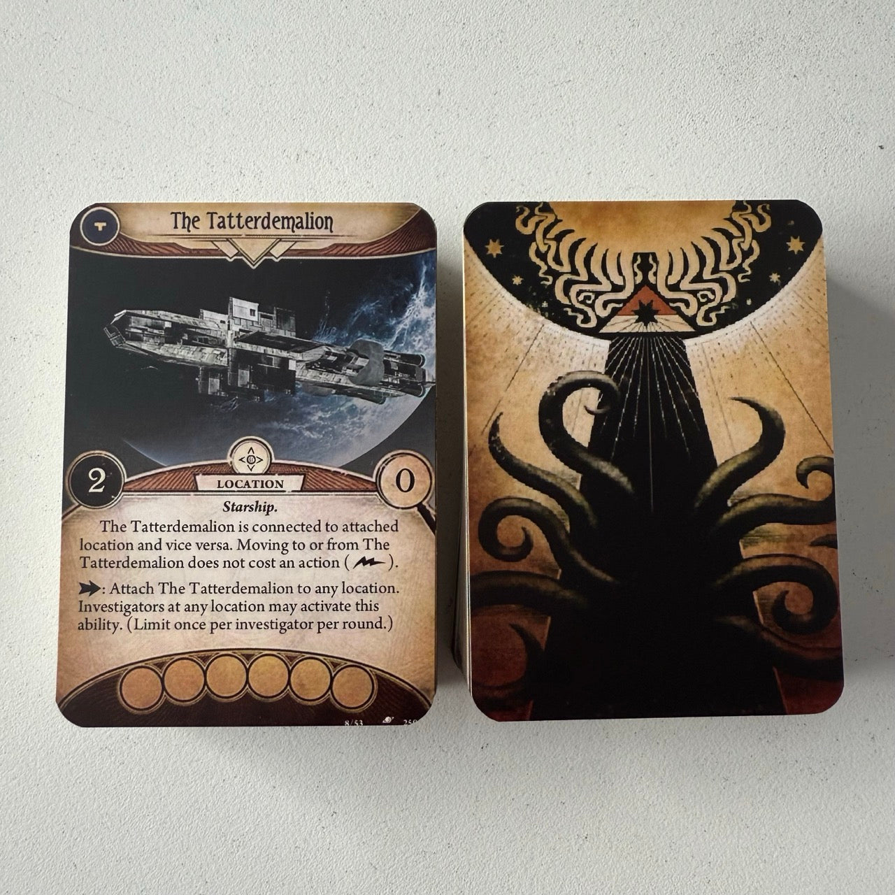 Dark Matter- Scenario Pack (Arkham Horror Fan Made Custom Scenario) - 396 Pcs - Rulebook Available in Digital Format