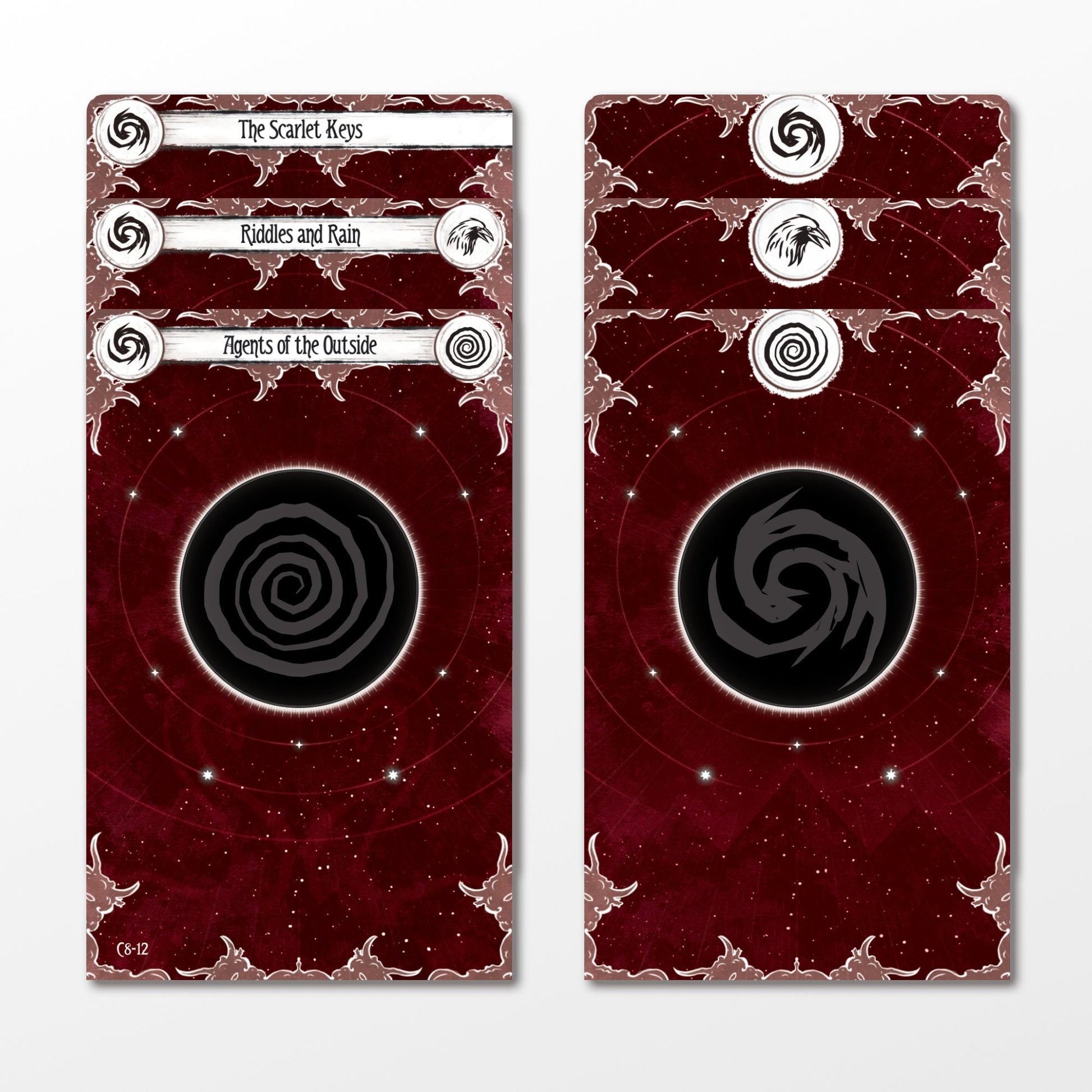 The Scarlet Keys with Investigators (C8)- Arkham Horror LCG Dividers - 34pcs
