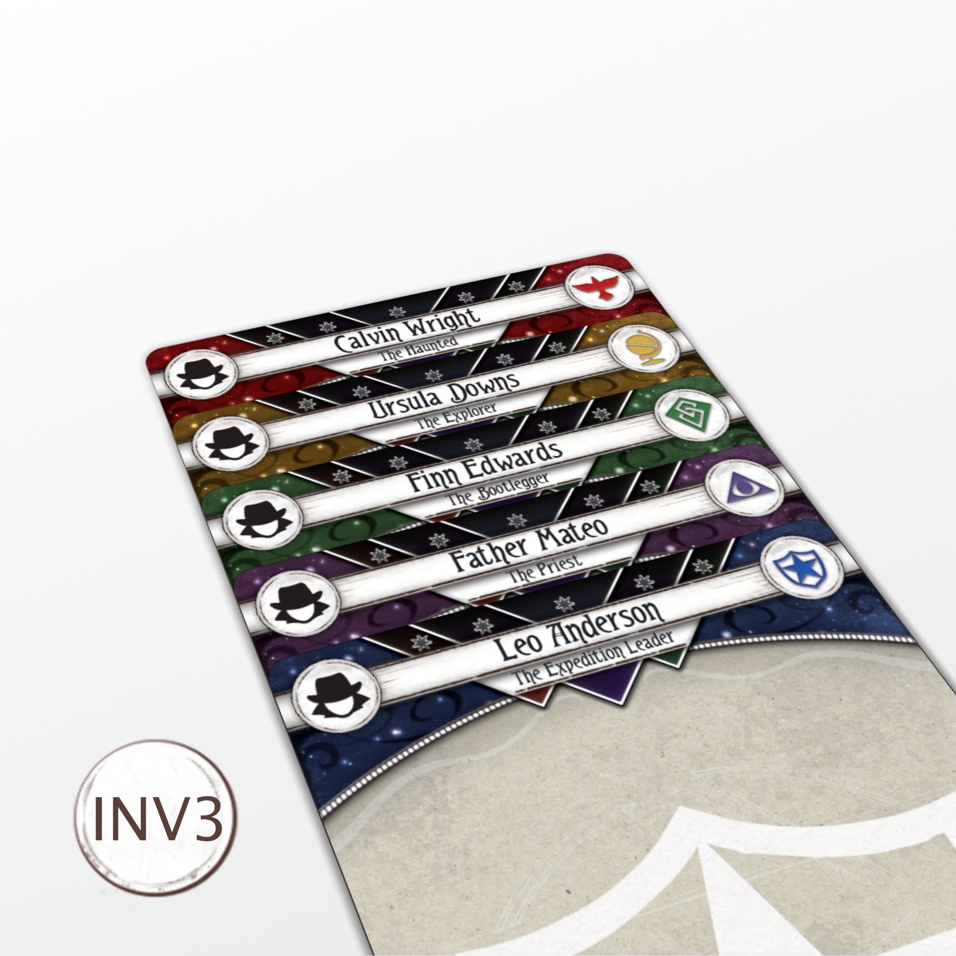 The Forgotten Age & Return to Set with Investigators (C3)- Arkham Horror LCG Dividers - 45pcs