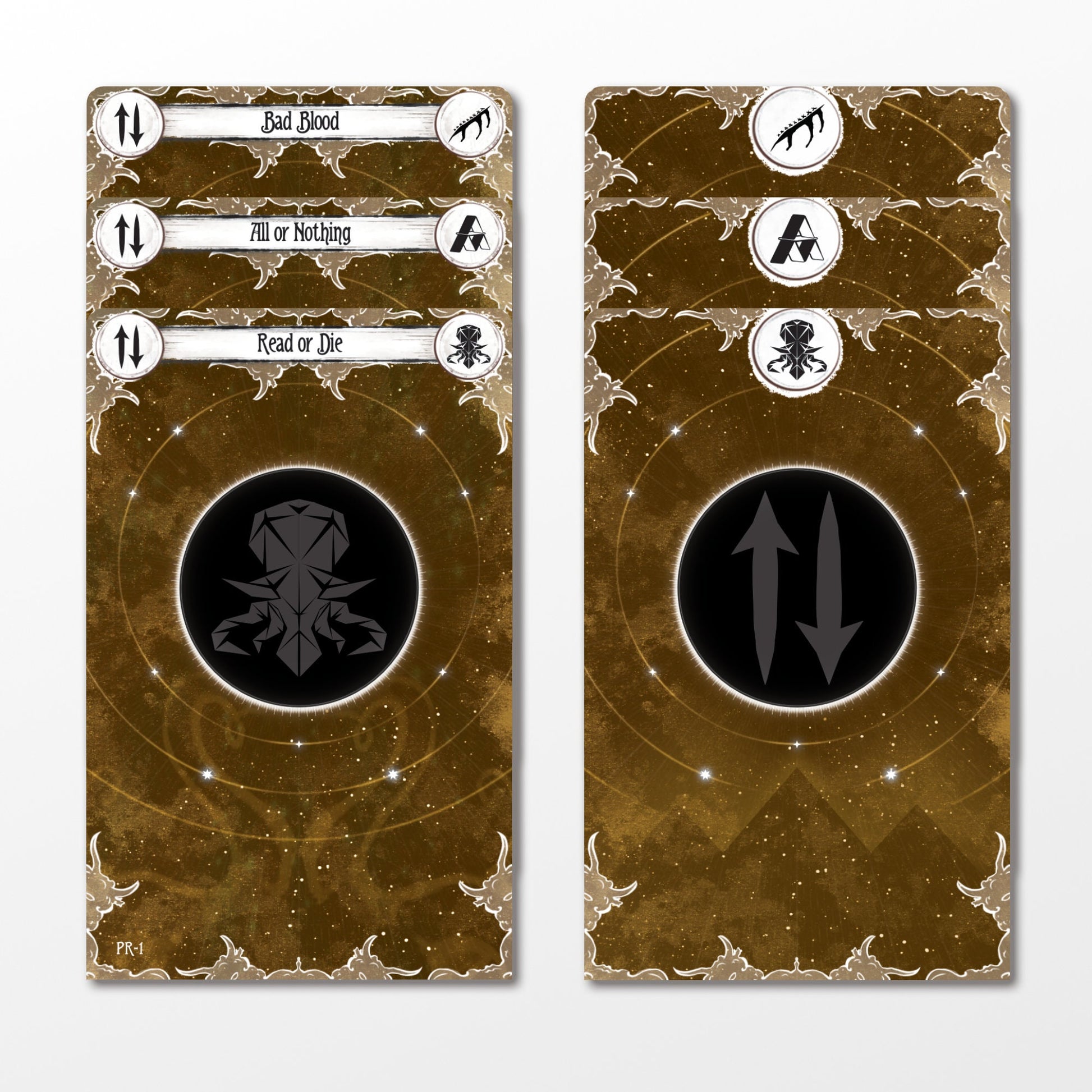 Print & Play Scenario Sets - Arkham Horror LCG Dividers - 5pcs