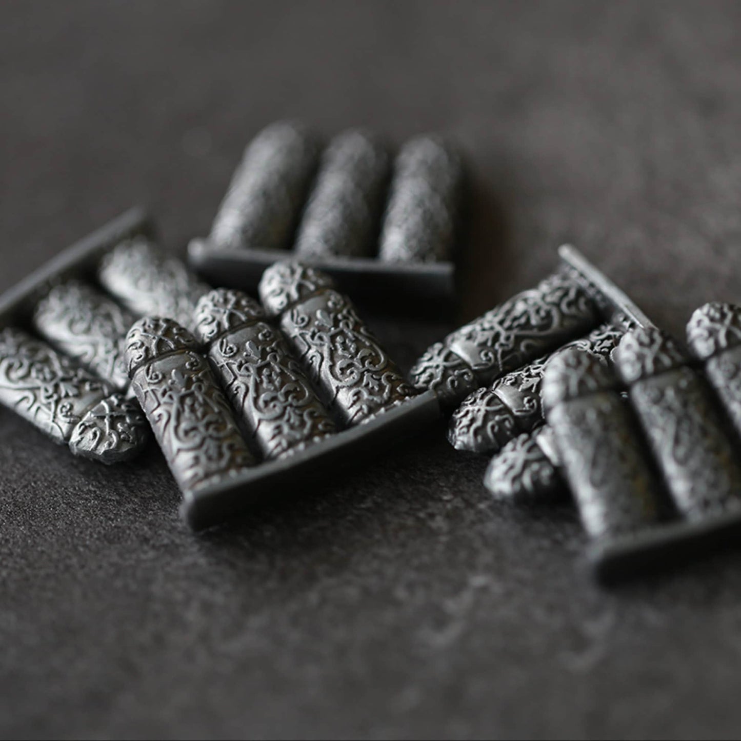 Secrets tokens for Arkham Horror LCG (metal, single-sided, mirrored) Ammo Token Keys Flash Light Stun Tokens