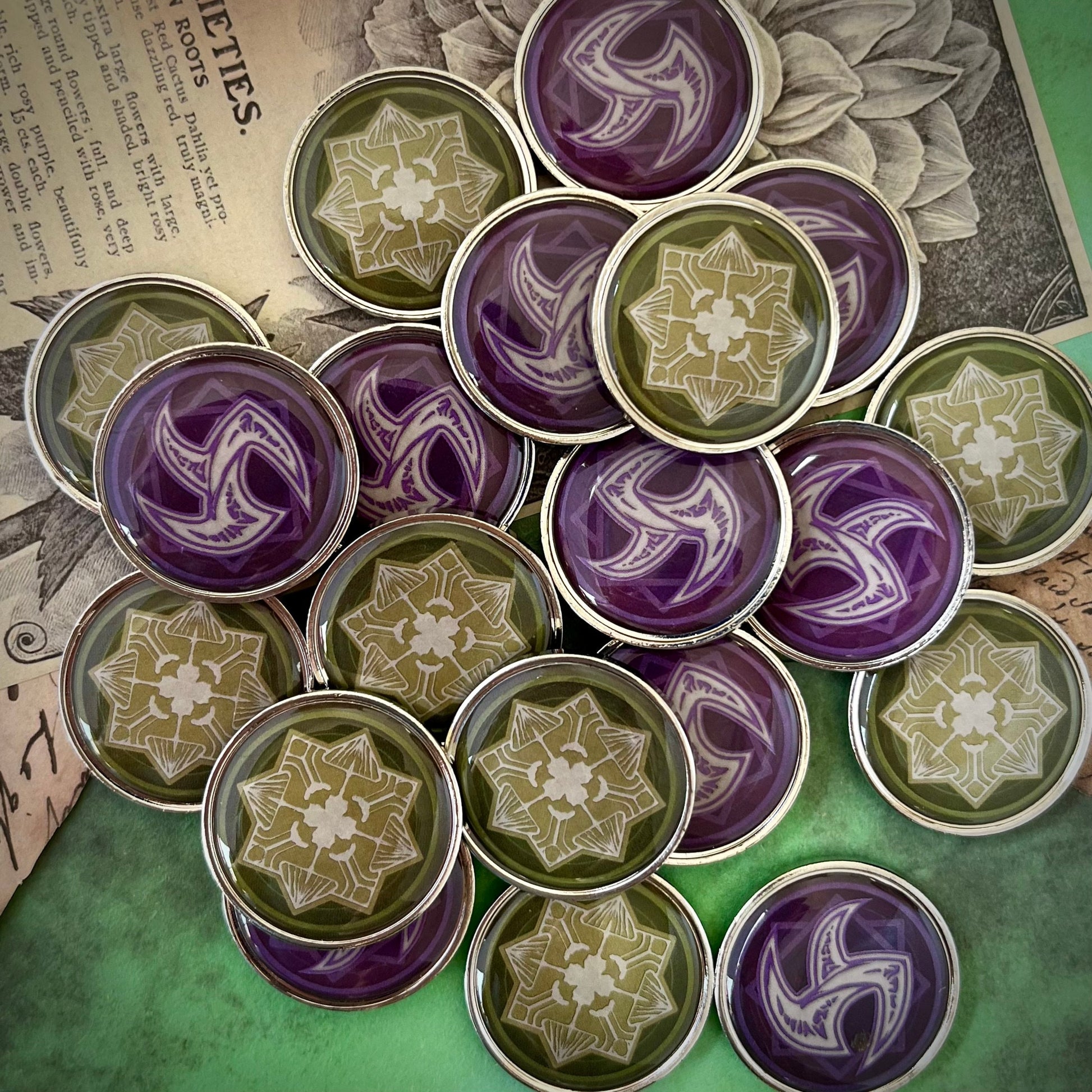 arkham horror card game innsmouth conspiracy Innsmouth Conspiracy, The Drowned City Expansion Blessed and Cursed Tokens, Flood, Key Token Arkham Horror LCG 12 Flood/Tide Marker