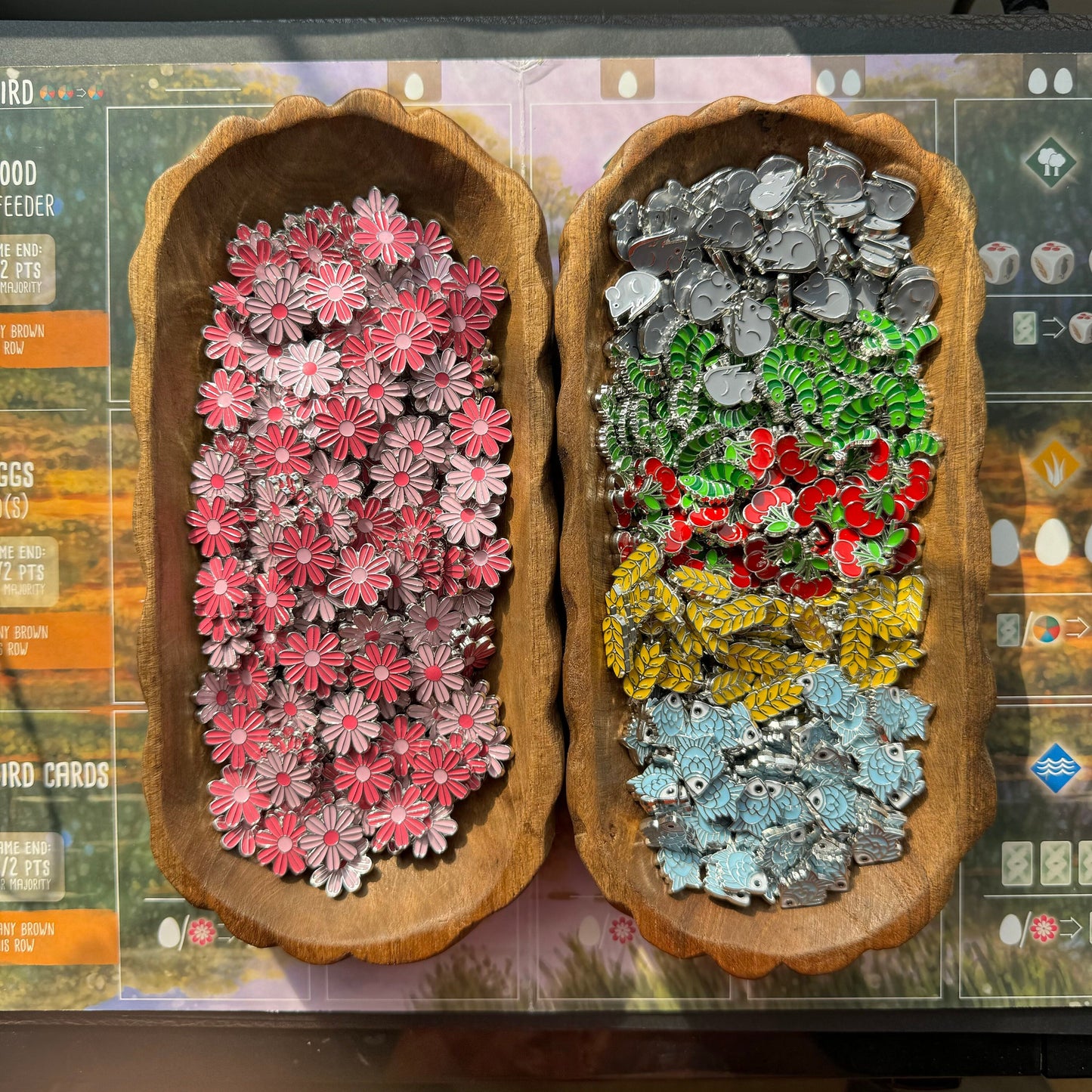 Wingspan Metal Token Bird Food Counter Upgrade Board Game Tokens