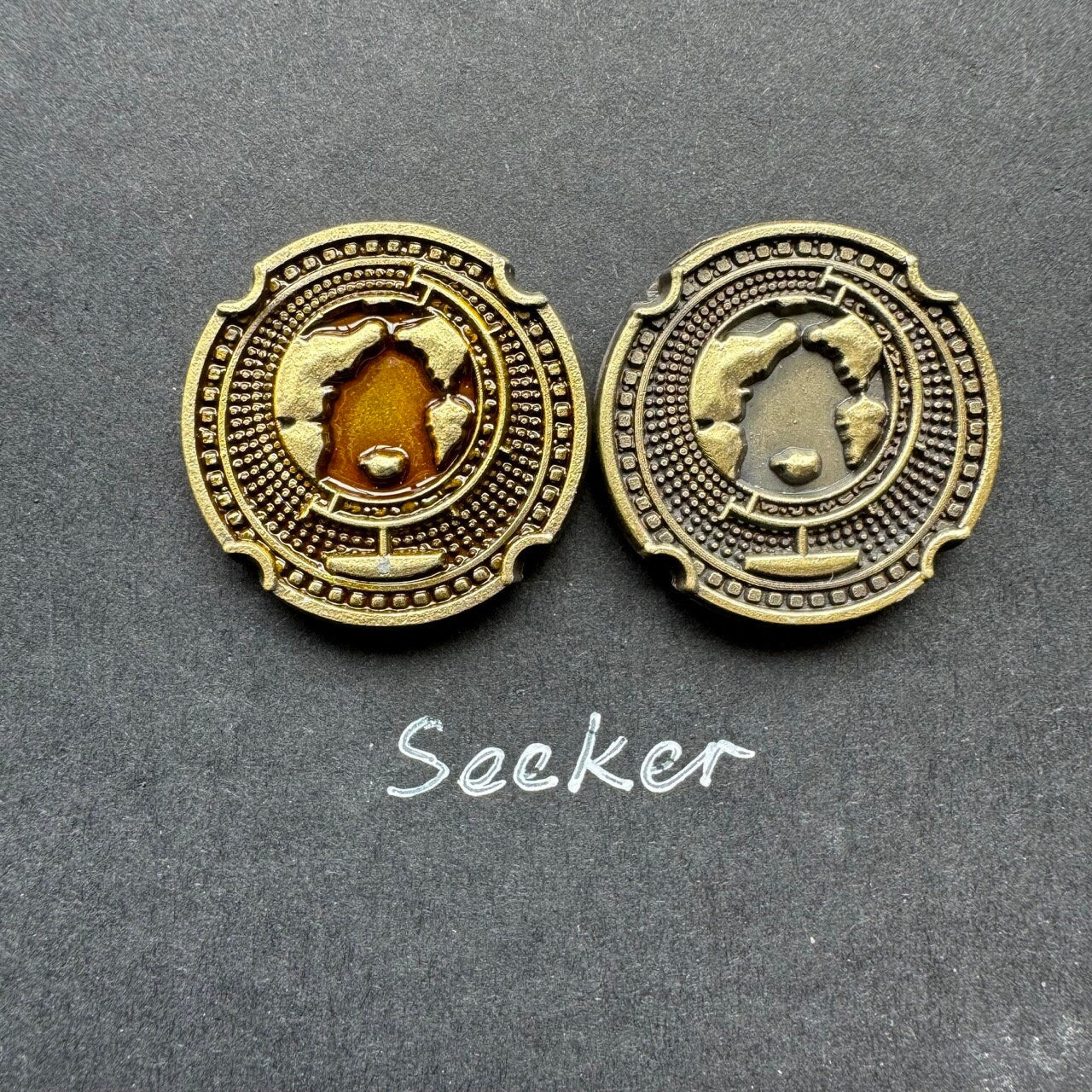 18 Class Action Turn Tracker Tokens for Arkham Horror LCG (metal, 25mm in diameter)