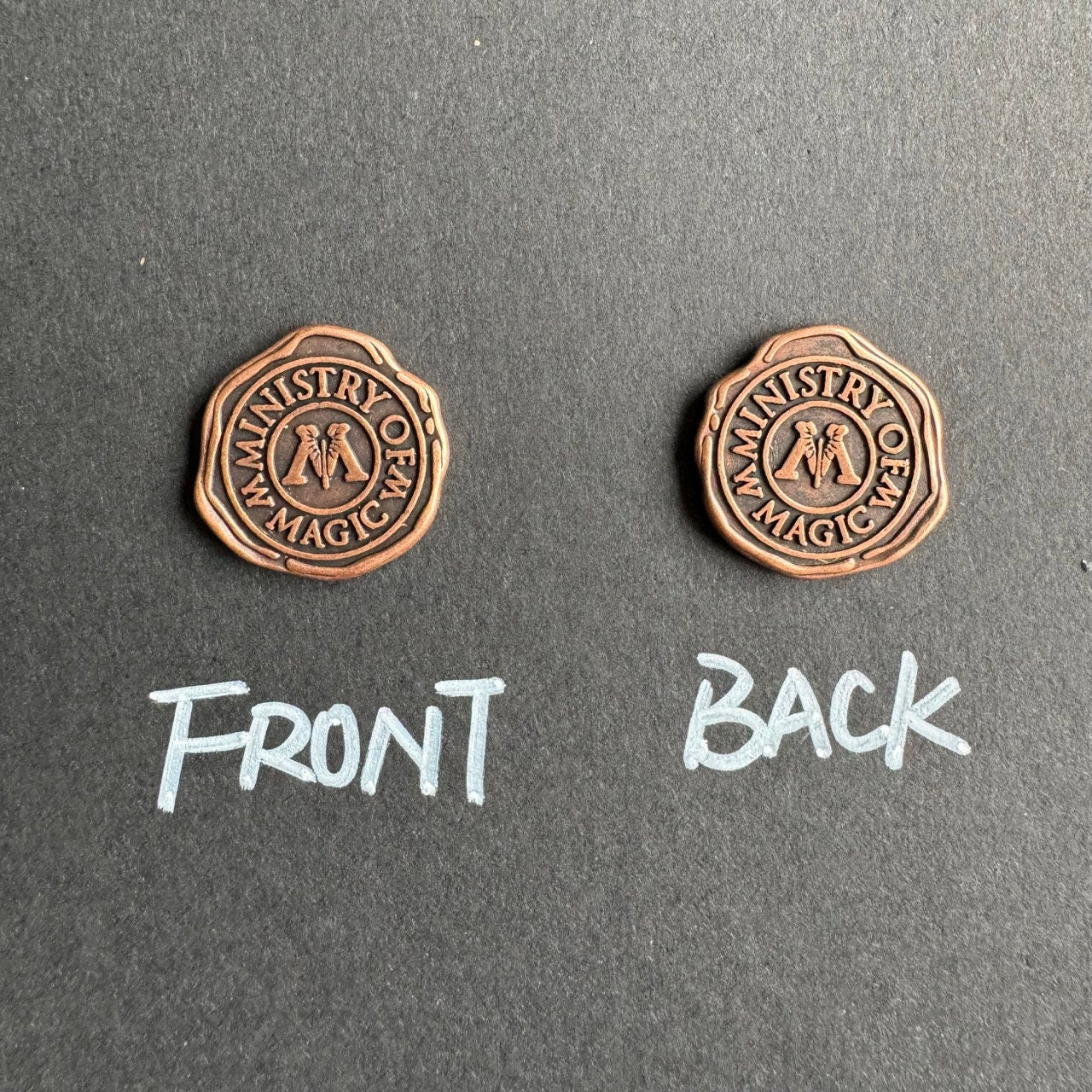 25x Metal Harry Potter Hogwarts Battle Influence Token, Double Sided ...