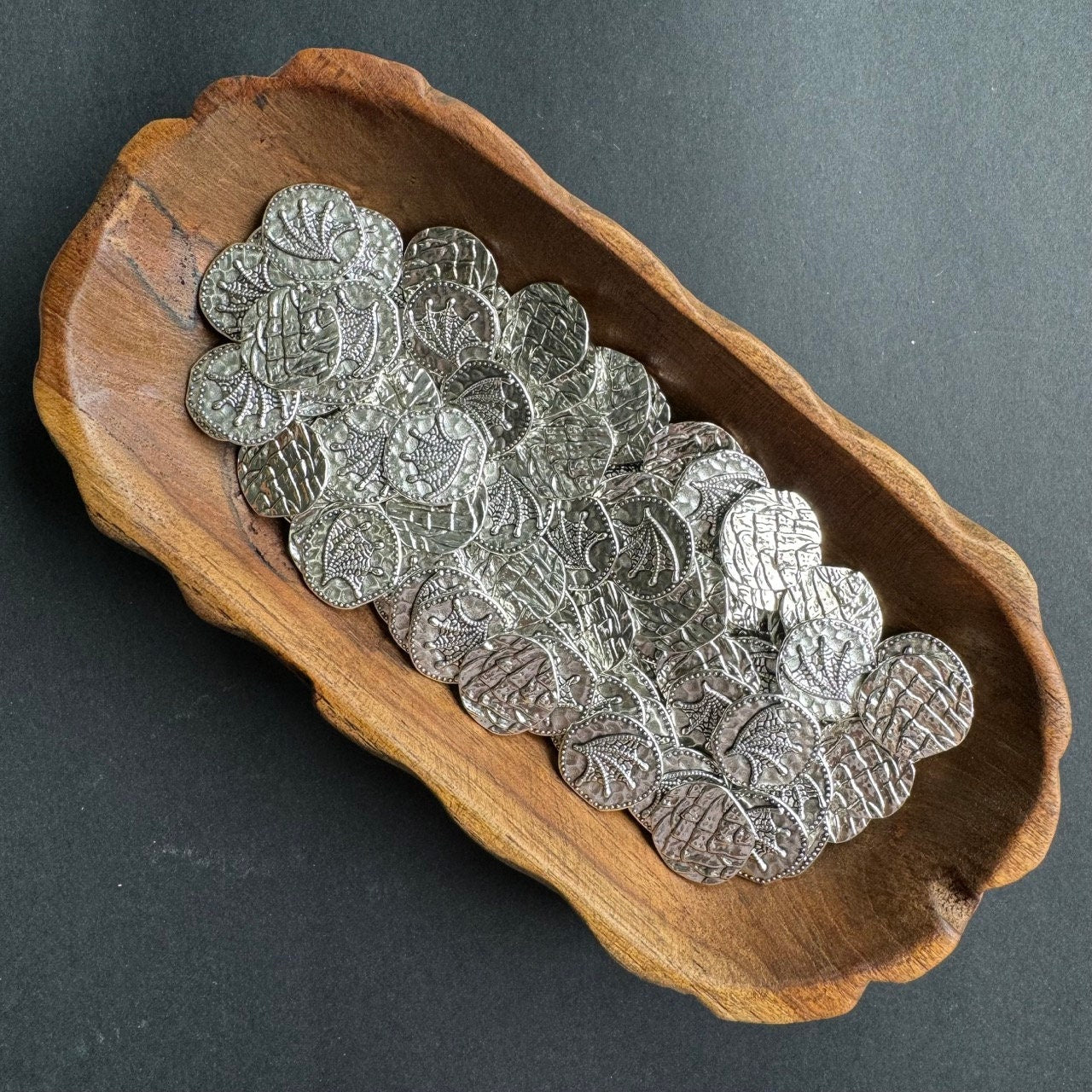 40x Dragon Coins in 3 different colors, Metal Token Upgrade for Board Game, Gold, Silver, Bronze, Double-sided