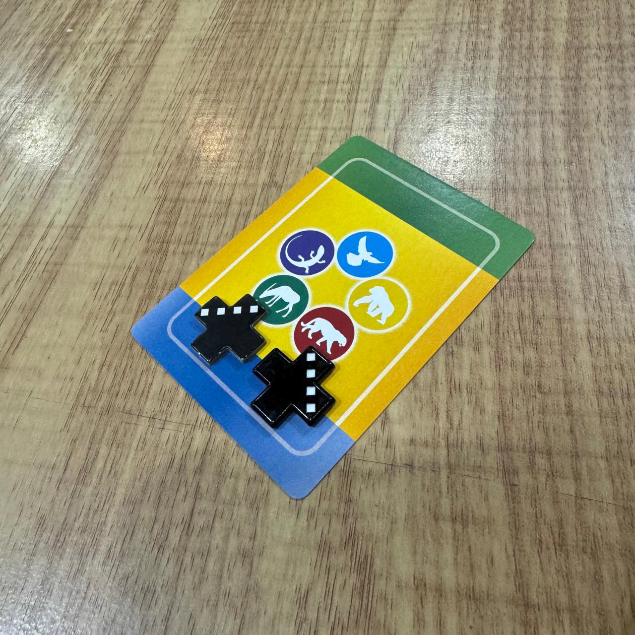 20x Ark Nova X-tokens, Plus Symbol Marker, Metal Board Game Token Upgrade