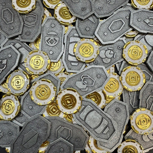 Metal Kessel Sabacc Shift Tokens - Main