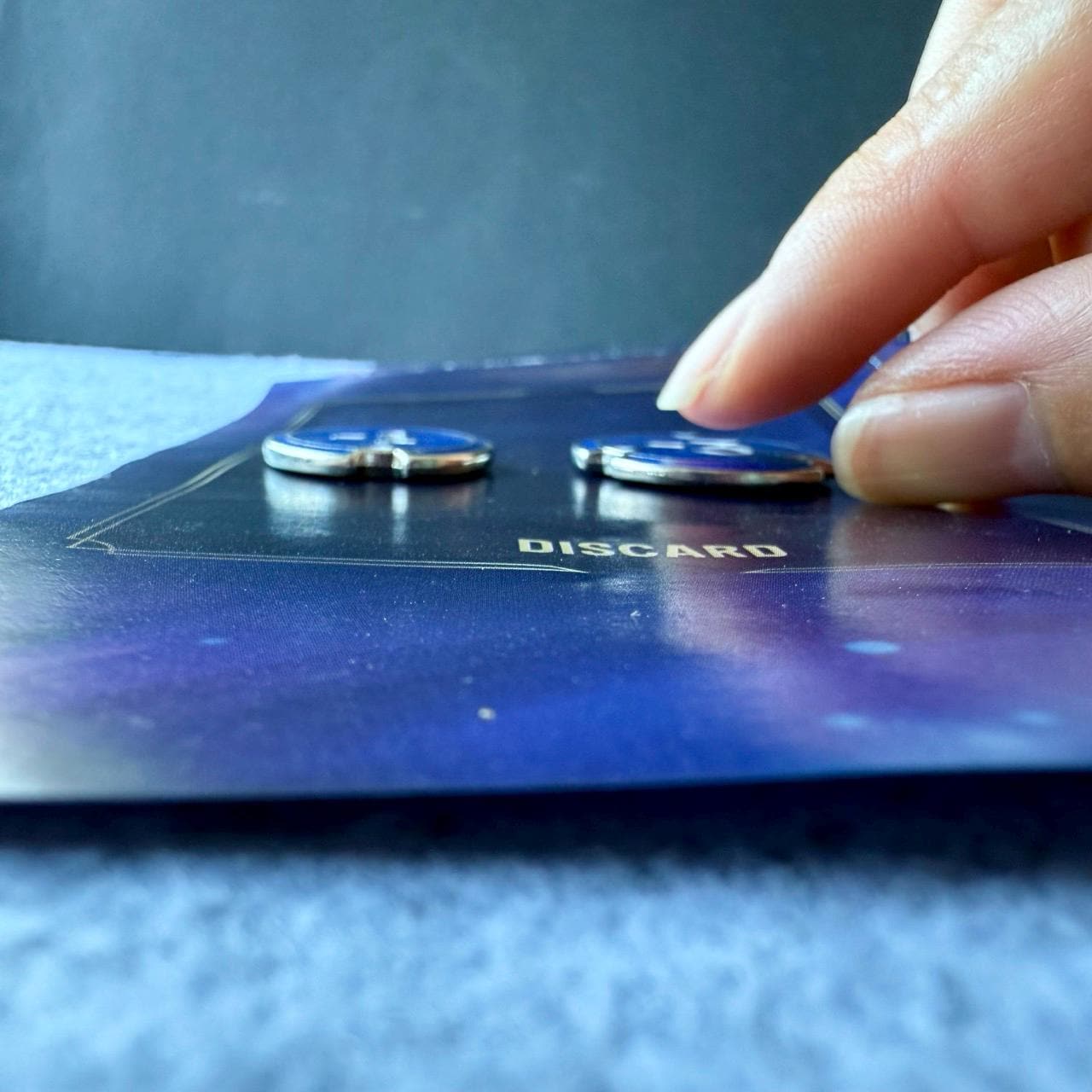 15x Metal Damage Tokens for Lorcana TCG Board Game, Generic Game Tokens, Double-sided