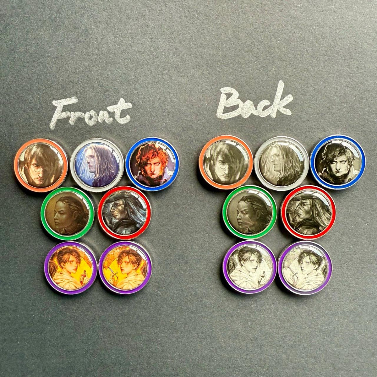 Arkham Horror Print-and-Play, Alt Art, Circle Undone Neutral, Barkham Horror, Summoned Servitor, Yithian, Fanmade Investigator, Metal Tokens