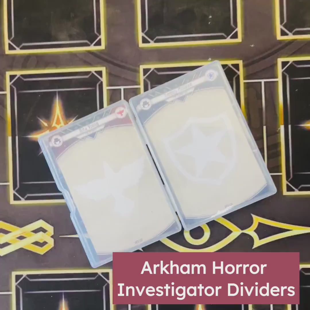 65x All-In Investigator Set - Arkham Horror LCG Dividers (The Drowned City included)