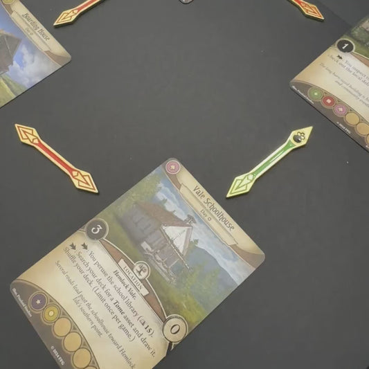 arkham horror the card game tokens LCG and Accessories This reduces confusion and messing around while making change with 3s and makes it easy to add or (less likely) to subtract Health and Sanity from you and your allies Arkham Horror LCG Coin Capsules: